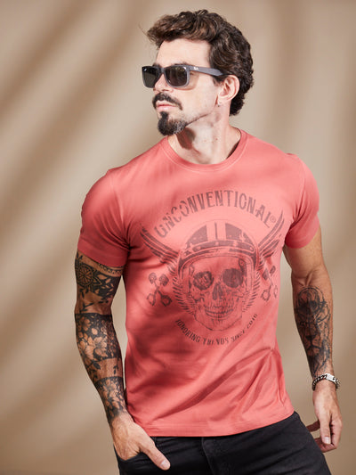 Camiseta Unconventional® Helmet Skull